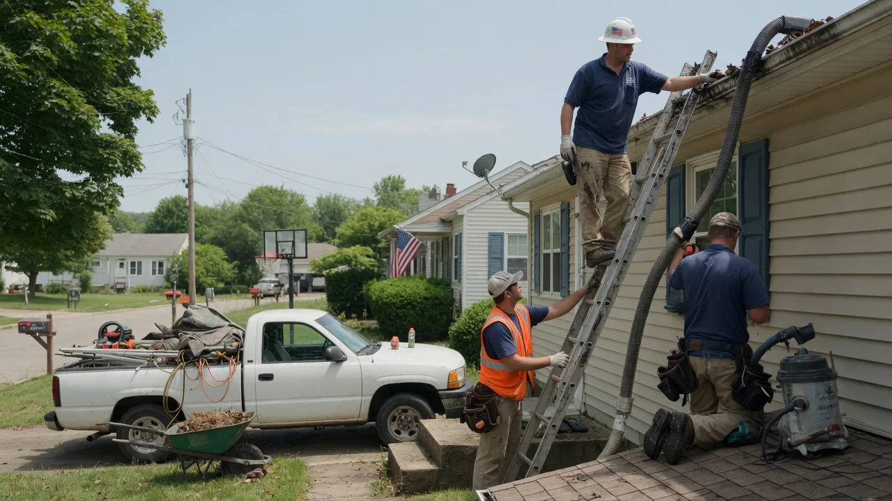 Gutter Installation in Rush, KY near me
